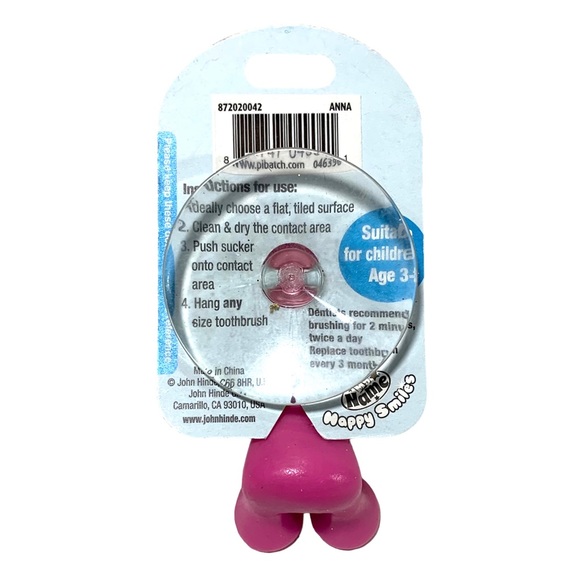 Happy Smiles Personalized Kids Toothbrush Holder Anna Cat Kitty - Picture 2 of 4